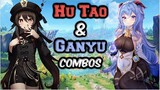 Genshin Impact Hu Tao & Ganyu Team Element Combos, Talents, Abilities And Gameplay
