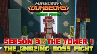 The Tower 1 Amazing Boss Fight, Minecraft Dungeons Fauna Faire