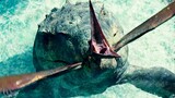 [Layar lebar 4K] Penguasa lautan, Mosasaur, memangsa pterosaurus!