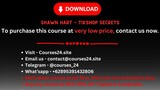 Shawn Hart - TikShop Secrets
