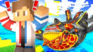 BATTLING WITH MEGA POKEMON PRIMAL KYOGRE! (Minecraft AnubisMC Pixelmon)