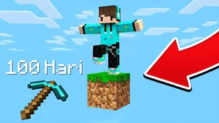 TANTANGAN 100 HARI DI SURVIVAL MINECRAFT ONE BLOCK !