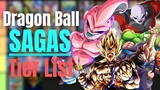 ALL Dragon Ball SAGAS Ranked!(Tier List)