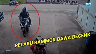 Maling Motor ini Panik Karena Di pergokin Warga‼️Eh Malah Keluarin Becenk !! Di Apotek cila farma