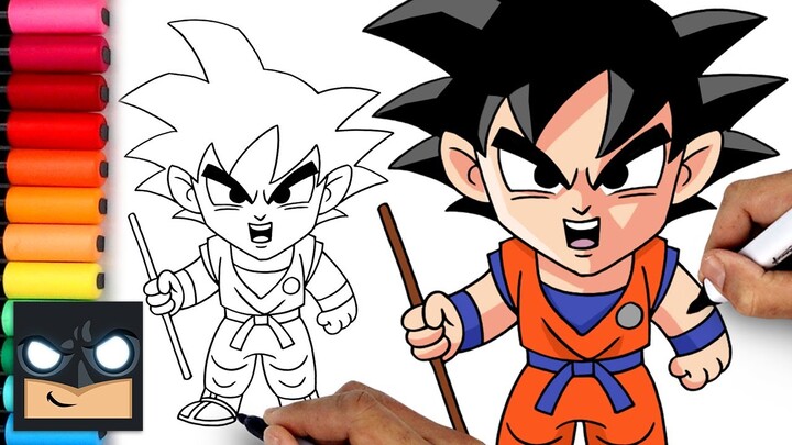 How To Draw Goku | Dragon Ball Z