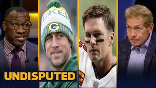 UDNISPUTED - Skip & Shannon break down Aaron Rodgers & Tom Brady's poor and "pedestrian" performance