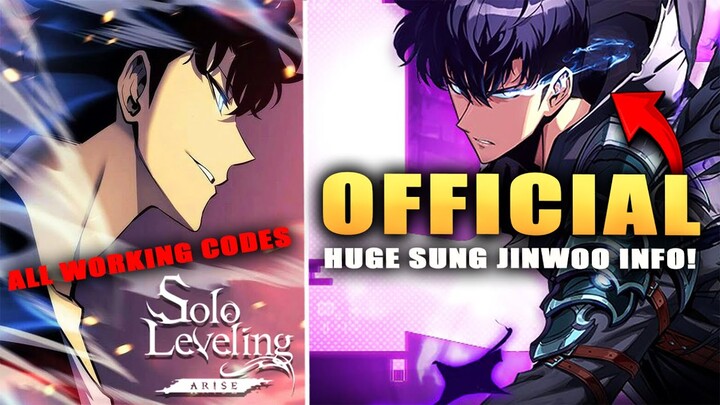 URGENT ALL CODES!!! GODLY SUNG JINWOO REVAMP IS COMING & SO MUCH MORE!!! (Solo Leveling Arise)