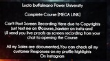 Lucio buffalmano Power University course download