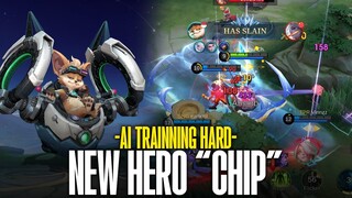 Hero Baru Yang Aneh, Namanya CHIP!! | AI Trainning Hard Mobile Legends: Bang Bang