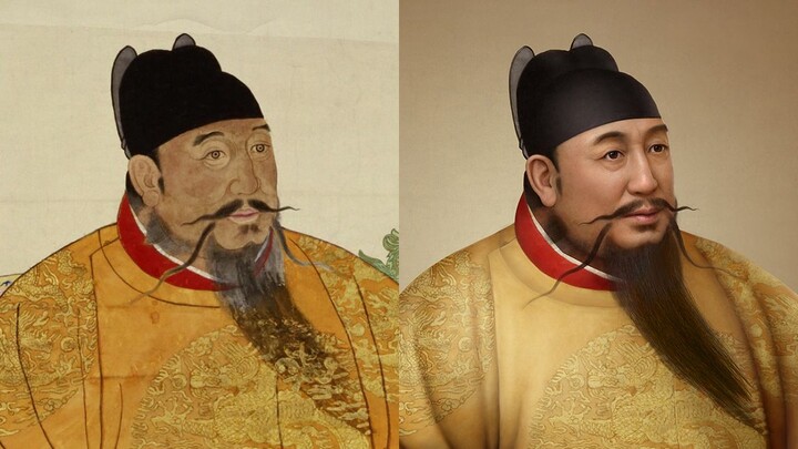 What did Ming Chengzu Zhu Di look like? I tried to draw a