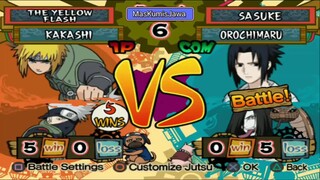 Karakter Terkuat Di Naruto Ultimate Ninja 5