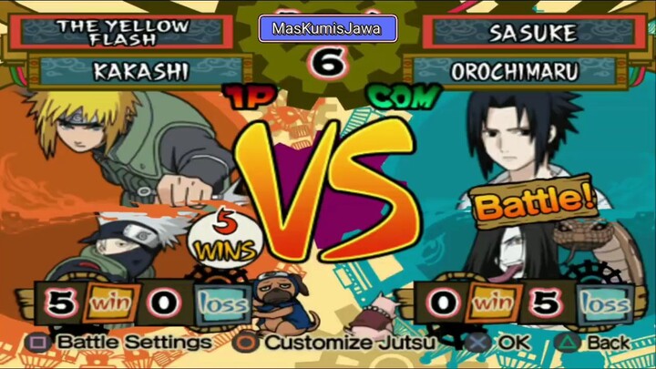 Karakter Terkuat Di Naruto Ultimate Ninja 5