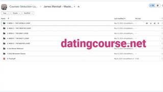 James Marshall – Master Lover Method – Gold package