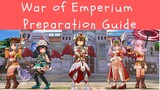 War of Emperium Preparation Guide