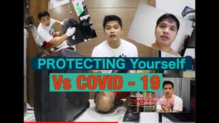 PROTECTING YOURSELF vs  COVID the CABIN CREW STYLE