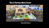 Toretto House Nano Scene + All Nano Fast & Furious Vehicles by Jada Hollywood Rides Diecast Unboxing