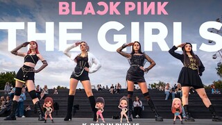 BLACKPINK-THE GIRLS 俄LMNC舞团霸气翻跳