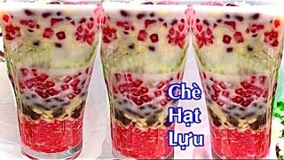 Nếu có Bột Năng làm ngay HẠT LỰU để Uống hoặc Nấu Chè rất là ngon- With tapioca