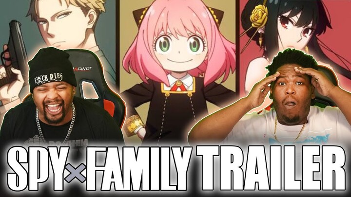 SHOULD WE WATCH THIS!!!?? LOOKS PROMISING! A Spy X Family Trailer Reaction