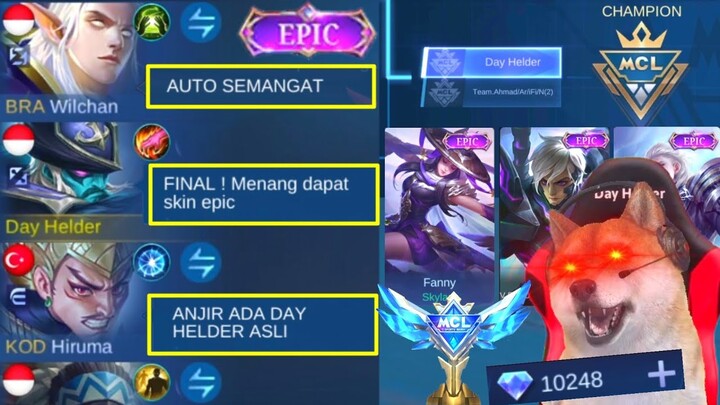 FINAL TURNAMEN ! KALAU JUARA SEMUA NYA DAPAT SKIN EPIC - SALUT SAMA PERJUANGAN MEREKA