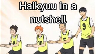 HAIKYUU IN A NUTSHELL!