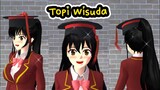 TUTORIAL MEMBUAT TOPI WISUDA 👩‍🎓🎓🤩 - Sakura School Simulator 🤗🌸