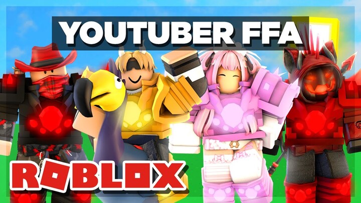 YOUTUBER FREE FOR ALL! Roblox Bedwars