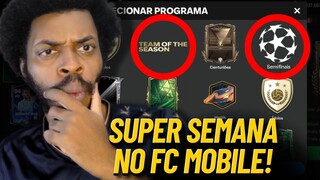 INSANO! VÁRIOS EVENTOS E ATUALIZAÇÕES NO FC MOBILE! ICONS GRÁTIS, NOVOS HEROES, TOTS E SEMI DA UCL