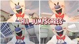 All Jumpscares in Ice Scream 1, 2, 3, 4