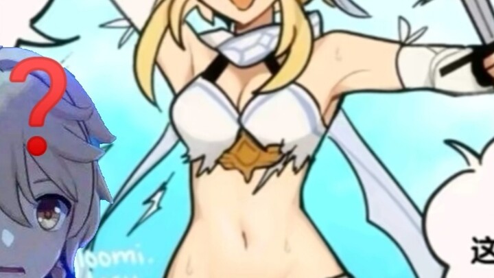 Ying: No wonder you usually wear so little, it turns out it's so comfortable~ | Genshin Impact Funny