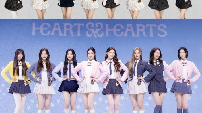 Hearts2Hearts' debut song is so hard!!! "Who wears whose clothes in the part" version! The chase ful
