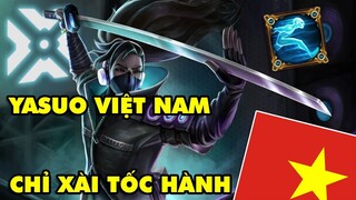 Boy One Champ YASUO chỉ thích xài phép bổ trợ Tốc Hành, độc nhất vô nhị của LMHT Việt Nam