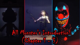 All Monsters' Introduction! | Dark Deception (Chapter 1 - 3)