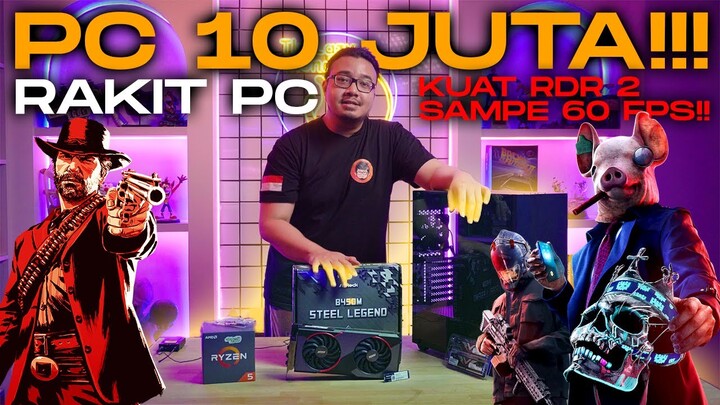 PC 10 Juta Libas Game-Game Next Gen 60 FPS!! | Lazy Build