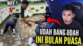 SABAR BANG INI BULAN PUASA‼️..REACT MEME RAMADHAN