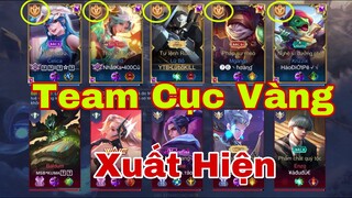 LIÊN QUÂN : Team Cục Vàng Top 1 Vn Bất Ngờ Xuất Hiện Quẩy Nát Rank Chiến Tướng 7x Sao