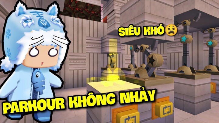 MEOWPEO THỬ THÁCH PARKOUR KHÔNG NHẢY SIÊU KHÓ TRONG MÊ CUNG MINI WORLD MINI GAME