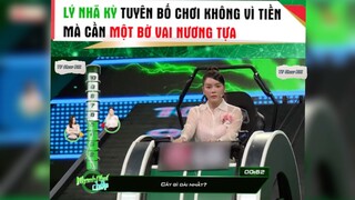 Lý Nhã Kỳ tuyên bố chơi không vì tiền mà cần một bờ vai nương tựa