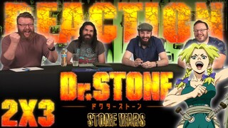 Dr. Stone 2x3 REACTION!! "Call from the Dead"