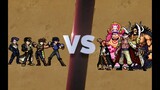 Comic world chaos! The first four parts of the old world JOJO vs the old sea four emperors! [One Pie