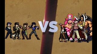 漫界乱战！旧世界前四部JOJOvs旧海上四皇！【海贼王XJOJO】【mugen】