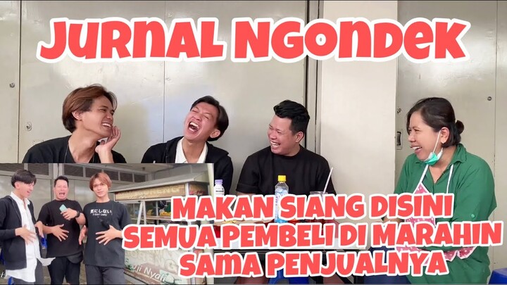 EP14 S4 : AYAM GORENG SI BEBEB, MAKAN SIANG DISINI SIAP SIAP DI MARAHIN PENJUALNYA