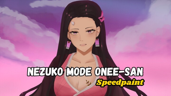 Nezuko Ganti Mode Jadi Bukan Loli lagi 🩷