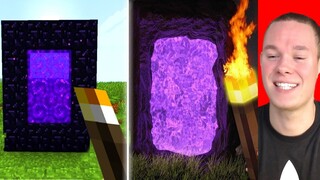 Beste MINECRAFT vs. REAL LIFE 5.0 CHALLENGE!