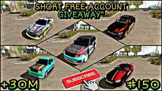 || Short Free Account Giveaway#150 || Car Parking Multiplayer 4.8.2