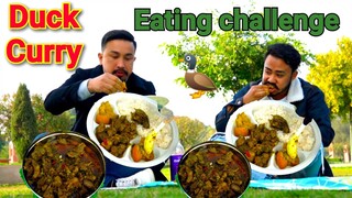 Duck Curry EATING CHALLENGE Manipuri || Nganu Thongba chaba hanba thuba tanaba manipuri