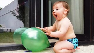 Try Not To Laugh : Hilarious Baby Playing With Balls | Funny Baby Videos