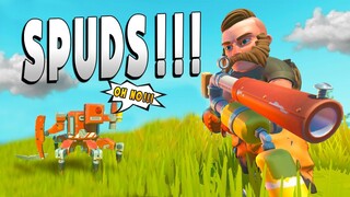 Say Hello To My Little Friend!  Spudgun - Scrap Mechanic Survival - Early Access