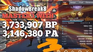 MASTER 1 WITH 3,700,00 BP SHADOWBREAK MU ORIGIN 2