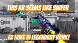 M16 ARE BEAST! EZ NUKE in LEGENDARY RANKED! (Watch till end for Attachment!)